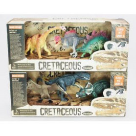 3 Piece Cretaceous Dinosaurs Assorted