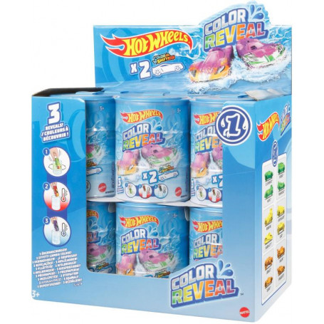 Hot Wheels Colour Reveal 2Pk Assorted