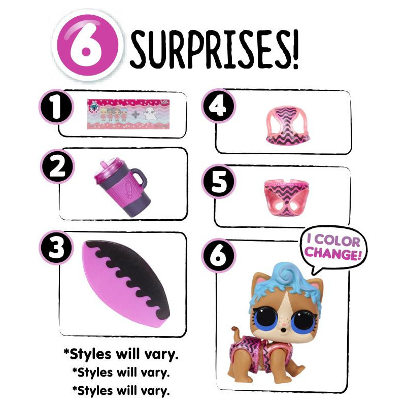 L.O.L. Surprise! Colour Change Pets Assorted | Mr Toys Toyworld