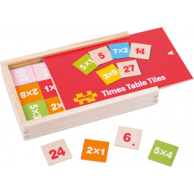 Bigjigs Toy Time Table Box