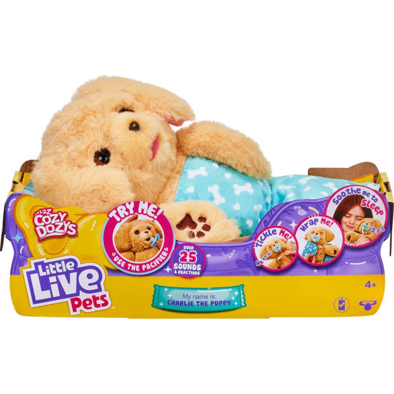 Little Live Pets Cozy Dozys S3 Single Pack Puppy Mr Toys