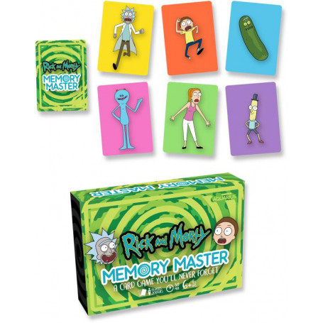 Rick & Morty Memory Master Card Game