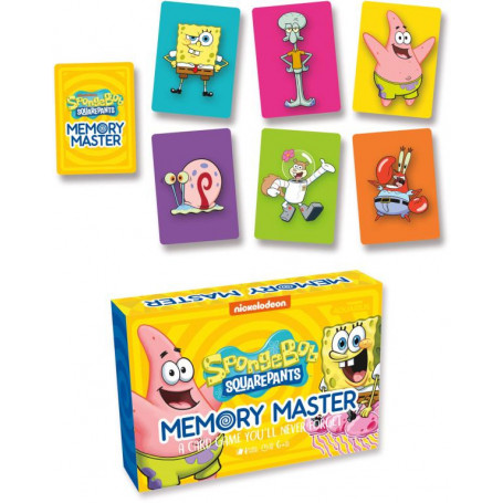 Spongebob Memory Master Card Game