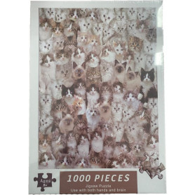 Cat World 1000Pc Jigsaw Puzzle