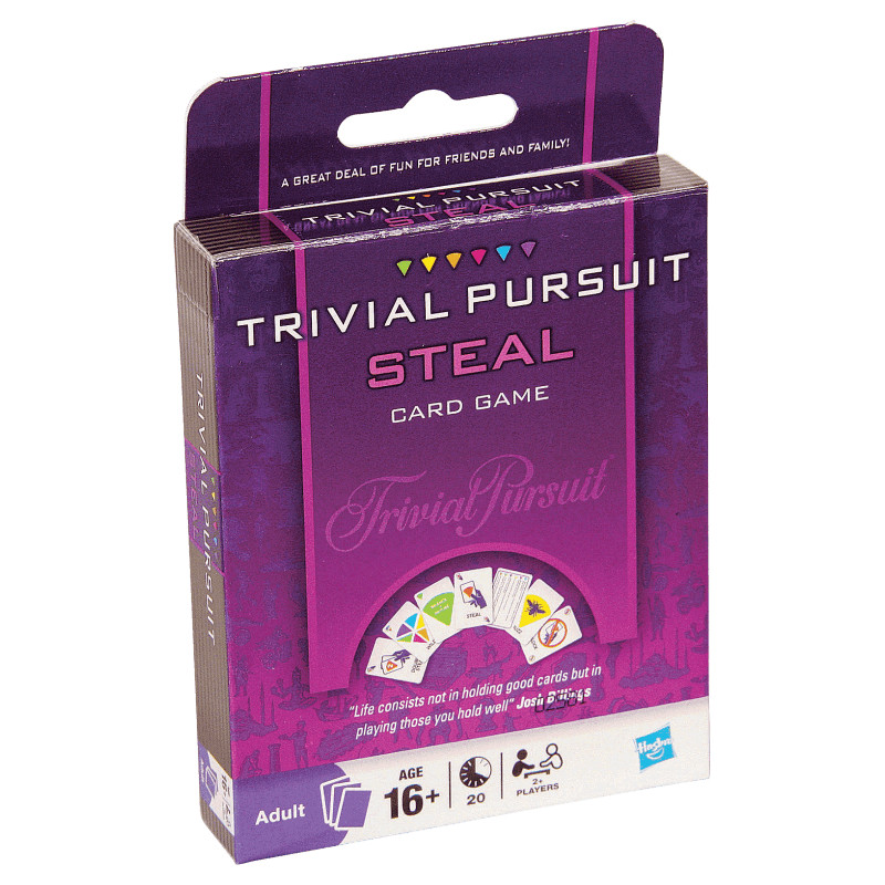 Trivial Pursuit Steal Card Game Mr Toys Toyworld