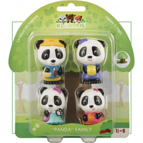 Klorofil Panda Family Assorted
