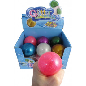 Glitter Squeeze Ball 7cm