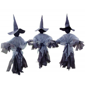 Staked Witch Set Of 3 80cm
