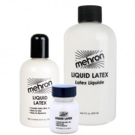 Mehron Liquid Latex Clear 30ml - Carded