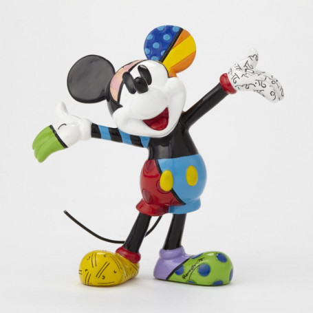 Britto Mickey Mouse Mini Figurine Arms Out