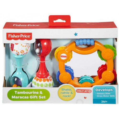 Fisher-Price, Toys, Fisherprice Baby Newborn Toys Rattle N Rock Maracas  Set Of 2