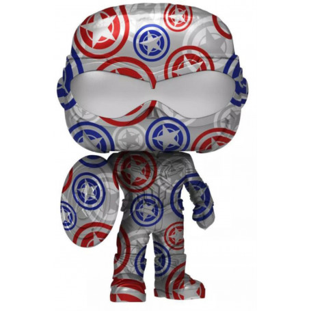 Iron Man Patriotic Age (Artist) Pop! With Protector