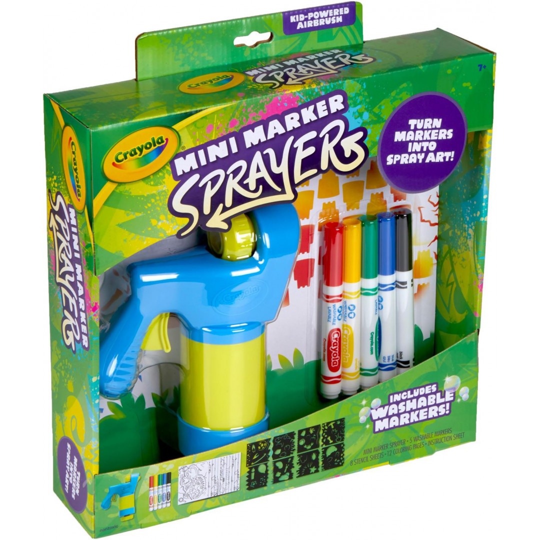 Twelve Washable Markers - Mini Kids - Crayola