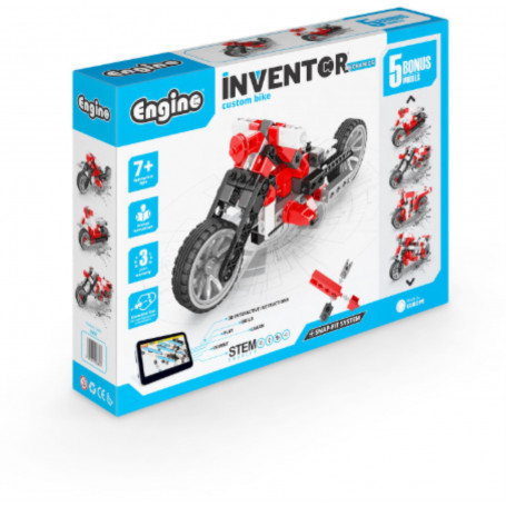 Inventor Mechanics "Custom Bike" With 5 Bonus Models