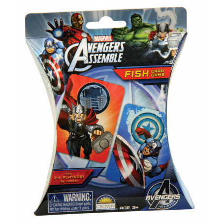 Anvengers Assemble Fish Card Game