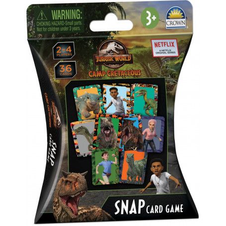 Jurassic World: Camp Cretaceous Snap Card Game