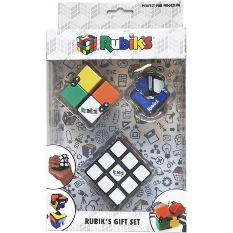 Rubik's Gift Set (Squishy Cube, Infinity Cube, Spin Cublet)