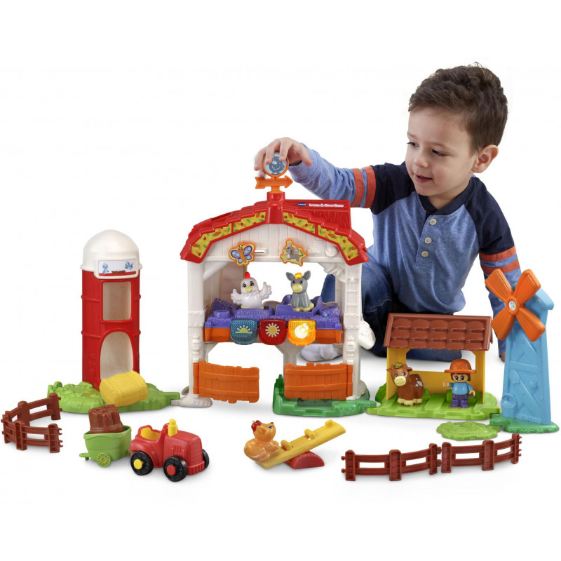 VTech Learn And Grow Farm Mr Toys Toyworld