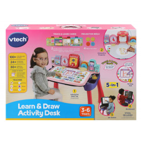VTech Learn & Draw Activity Desk Pink