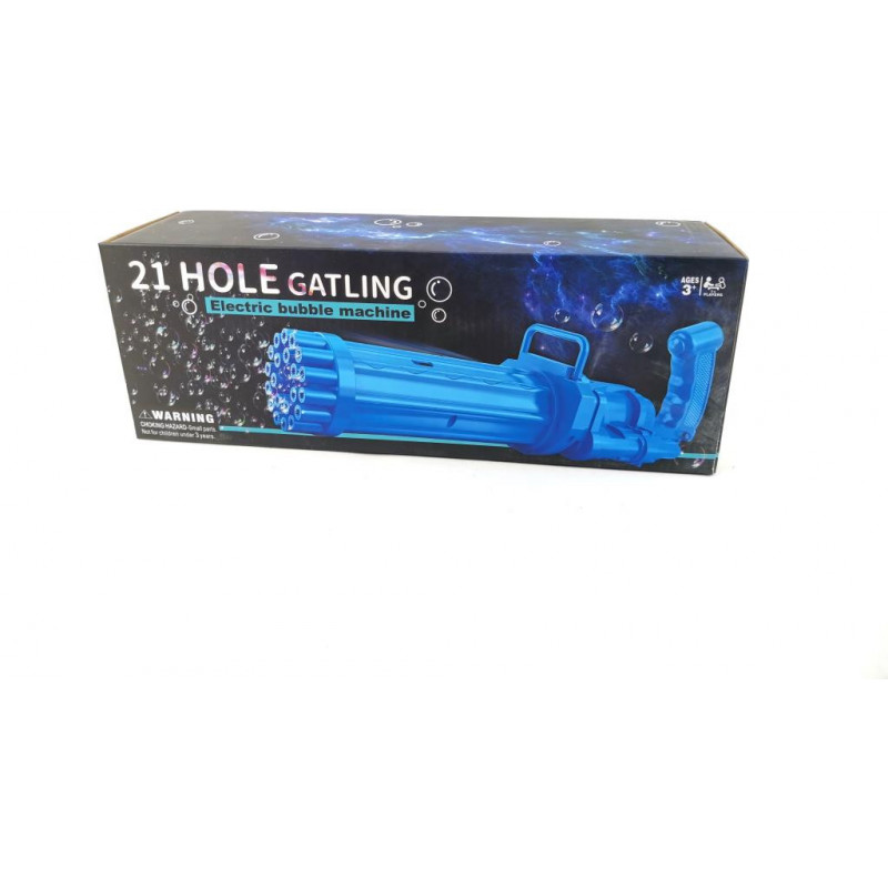 21 Hole Gatling Electric Bubble Gun Assorted Afterpay