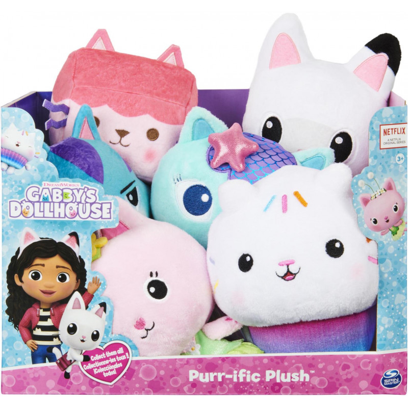 Gabby's Dollhouse Purr-Ific Plush Assorted - Afterpay