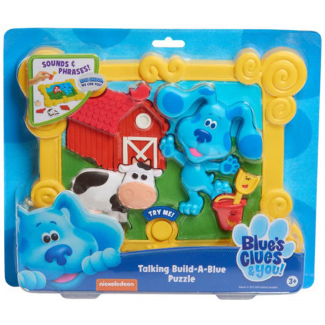 Blue's Clues & You! Talking Build-A-Blue 3D Puzzle