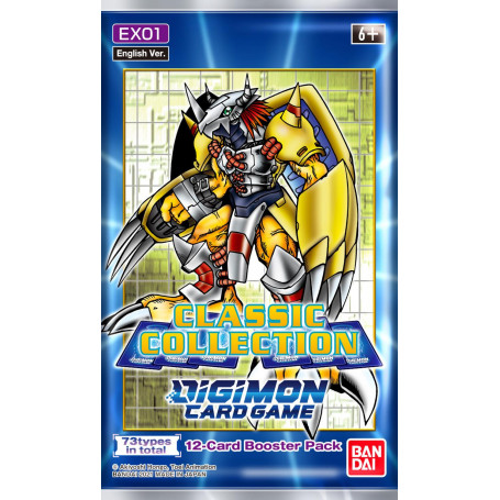 Digimon Card Game Classic Collection (Ex01) Booster Display