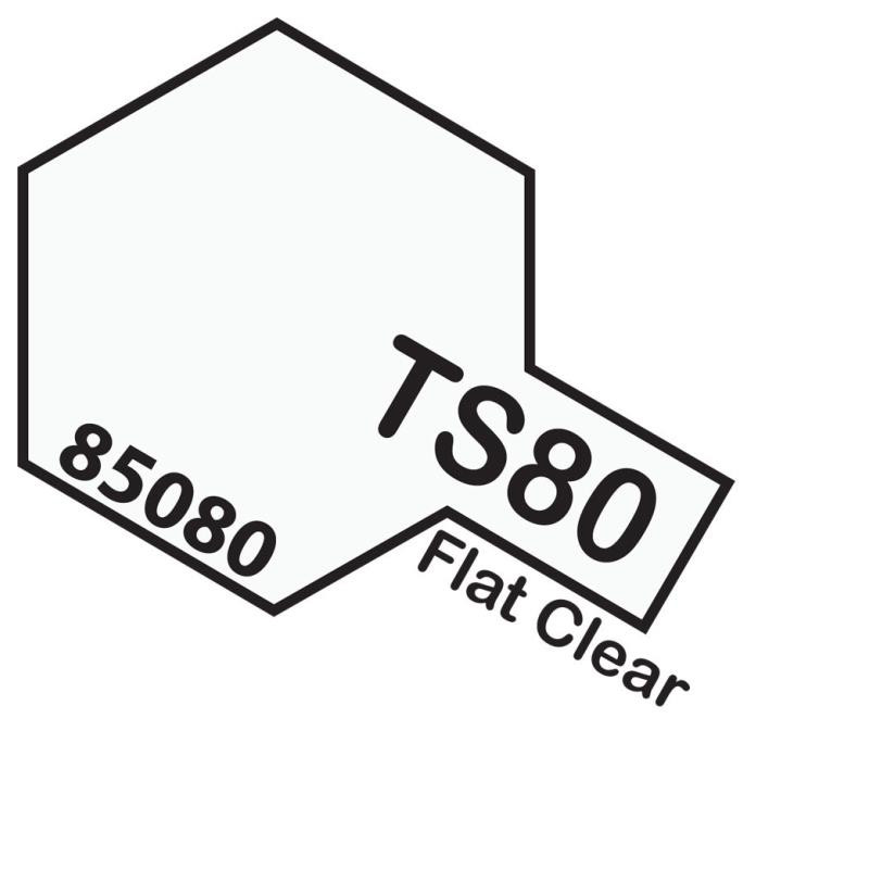 Tamiya TS-80 Flat Clear - Afterpay Available!