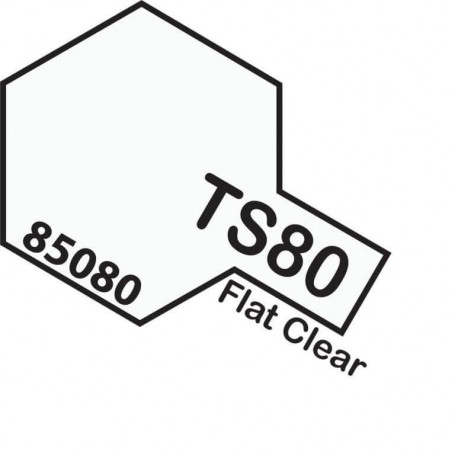 Tamiya TS-80 Flat Clear