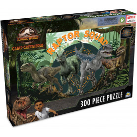 Jurassic World: Camp Cretaceous 300Pce Puzzle Assorted