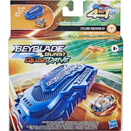 Beyblade Cyclone Fury String Launcher Set
