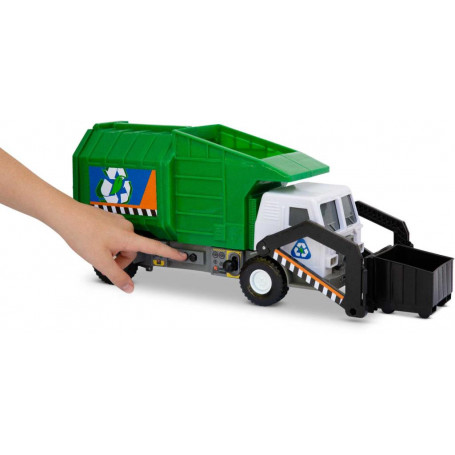 Motorized best sale garbage truck