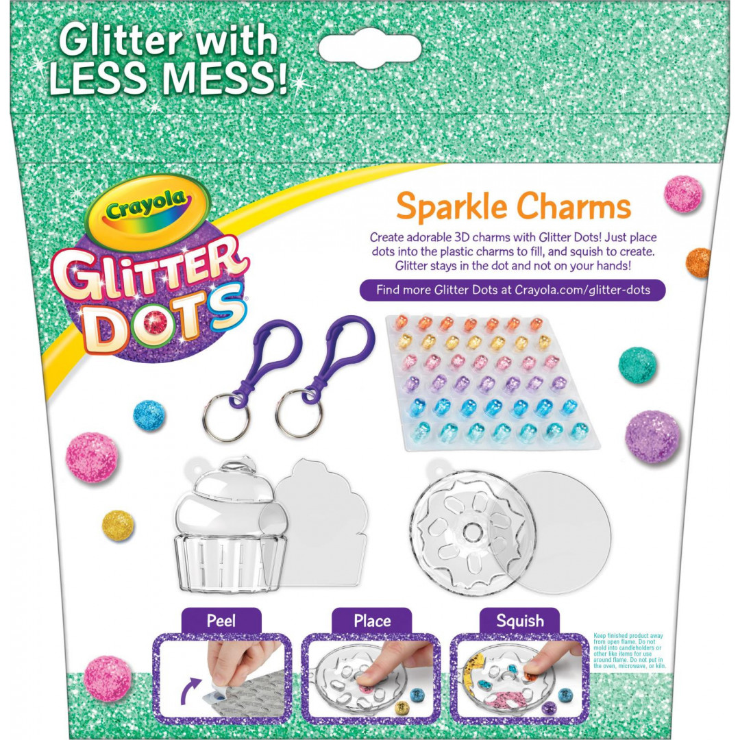 Crayola Glitter Dots Sparkle Charms Mr Toys Toyworld