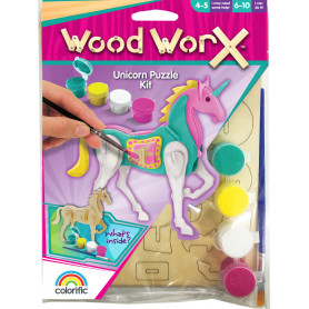 Wood WorX Unicorn Puzzle Kit