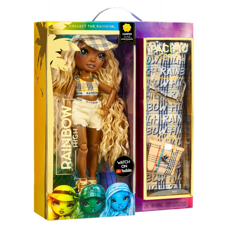 Rainbow High Pacific Coast Fashion Dolls Asst - Afterpay