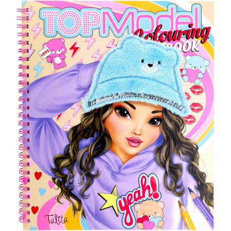 Top Model Colouring Book Teddy Cool