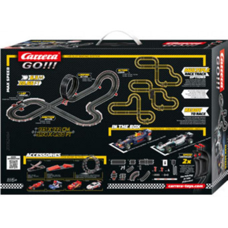 【未使用品 CARRERA GO!!! FORMULA RACING 62081 Carrera GO!!! Race Track - Max Power | Thimble Toys