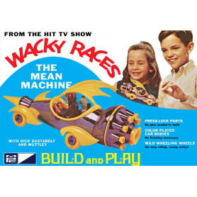 1:32 Wacky Races Mean Machine (Snap) Plastic Kit Movie