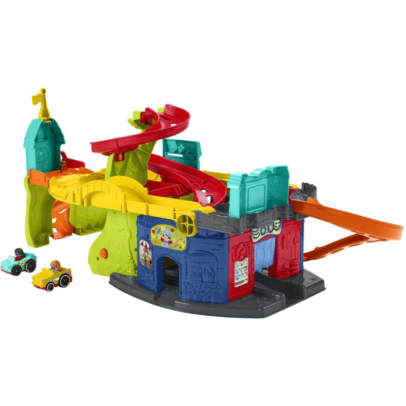 Fisher-price, Little People. Camion Volquete De Repuesto Naranja Y