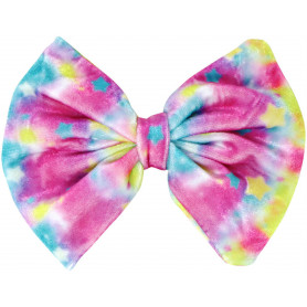 Pink Poppy Rainbow Velvet Dream Hair Bow