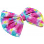 Pink Poppy Rainbow Velvet Dream Hair Bow