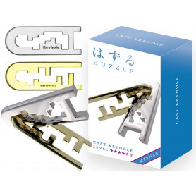 Hanayama Huzzle L4 Keyhole Metal Puzzle