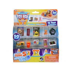 Micro Toybox Series 1-15 Pc Window Box Assorted