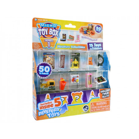 Micro Toybox Series 1-15 Pc Window Box Assorted Afterpay