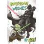 Star Wars Splotches Card