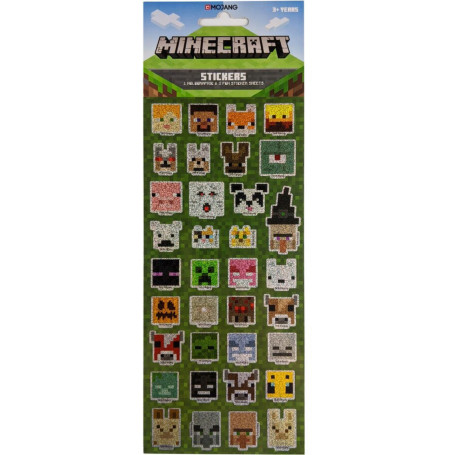Minecraft Stickers 3 Pack - Holographic