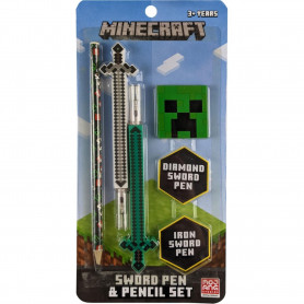 Minecraft Sword Pen & Pencil Set