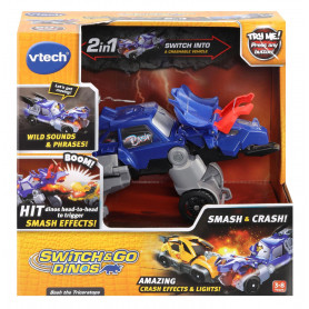 VTech Switch & Go Dinos Bash The Triceratops