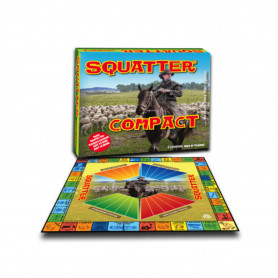 Squatter Compact Travel Friendly 2-4 Players Board Game