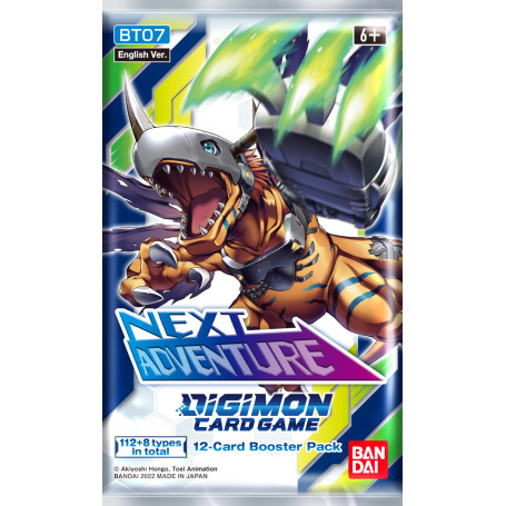 Digimon Card Game Series 07 Next Adventure BT07 Booster Display